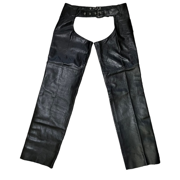 Barneys Leather Other - VTG BARNEYS LEATHER Motorcycle Biker Chaps